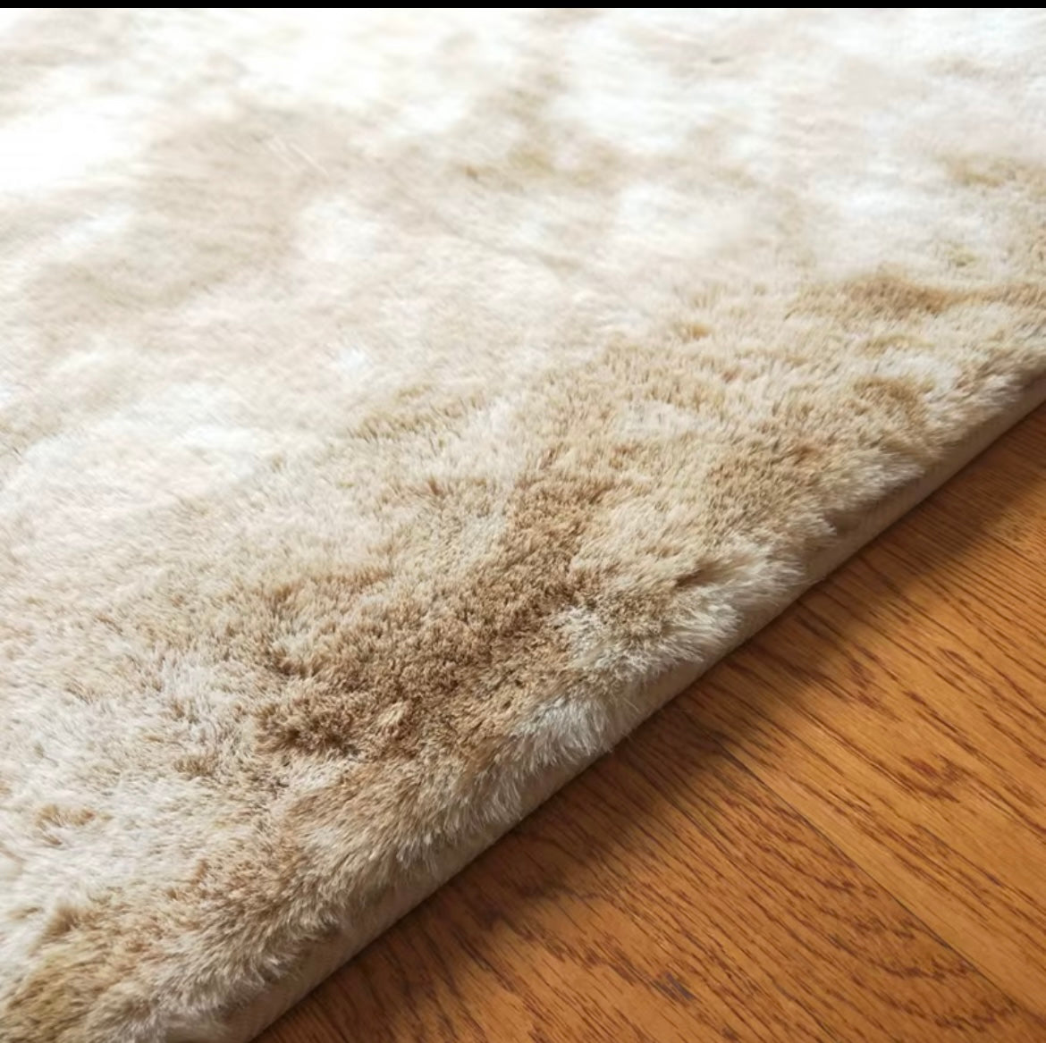Tapis Shaggy Duveteux Tie-Dye – Ultra Doux, Design Moderne 160x230cm