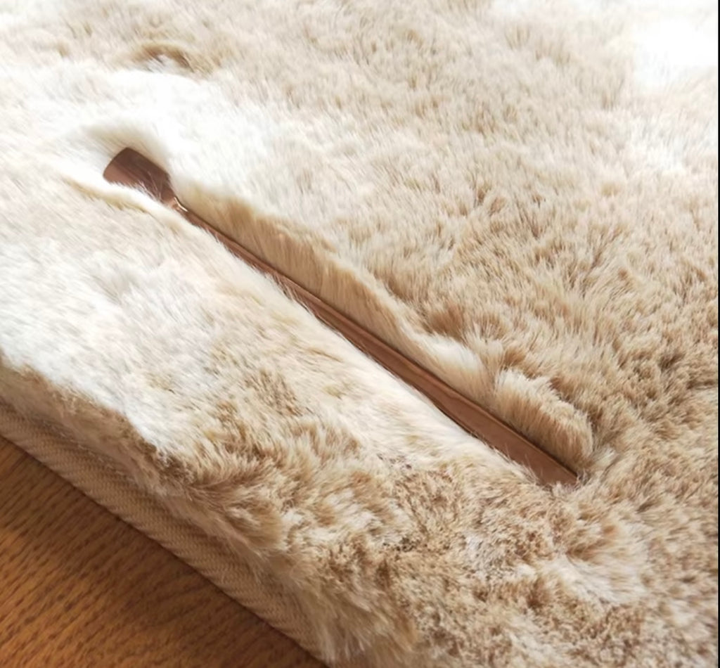 Tapis Shaggy Duveteux Tie-Dye – Ultra Doux, Design Moderne 160x230cm